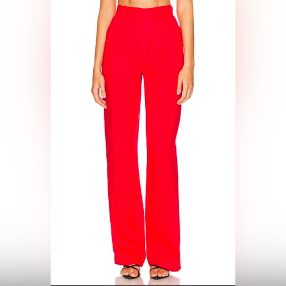 Capulet Red Wide Leg Pants